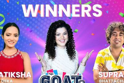 Pratiksha Deka And Supratip Bhattacharya Are Crowned Winners At Hipi G.O.A.T 2