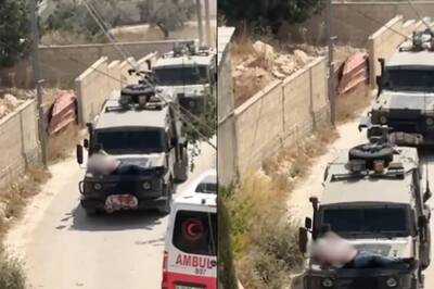 Israeli Military Regrets Soldiers Tying Wounded Palestinian To Jeep In West Bank Raid