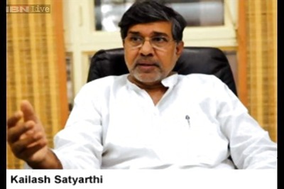 Website of Satyarthi's NGO crashes, his name trends on Twitter