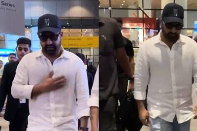 Jr Ntr Lands In Mumbai For War 2 Shoot With Hrithik Roshan, Gets Papped At Airport; Watch