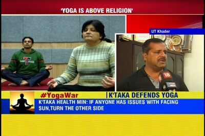 Karnataka Health Minister UT Khader backs yoga & surya namaskar, says it should be above religion