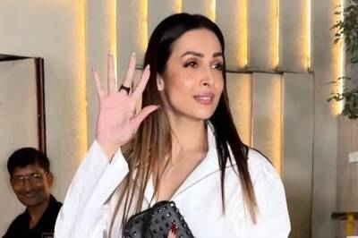 Malaika Arora Picks A Semi-Formal White Dress For AP Dhillon’s  Docuseries Screening