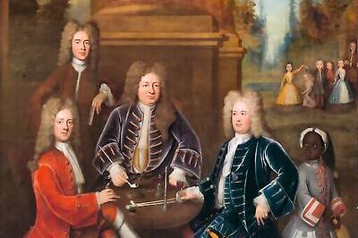 Painting Of Yale Namesake And Enslaved Child Back On Display