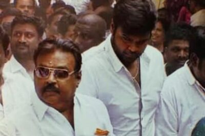 Vijayakanth's Son Pens Emotional Note, Thanks All For Paying Last Respects To His Father