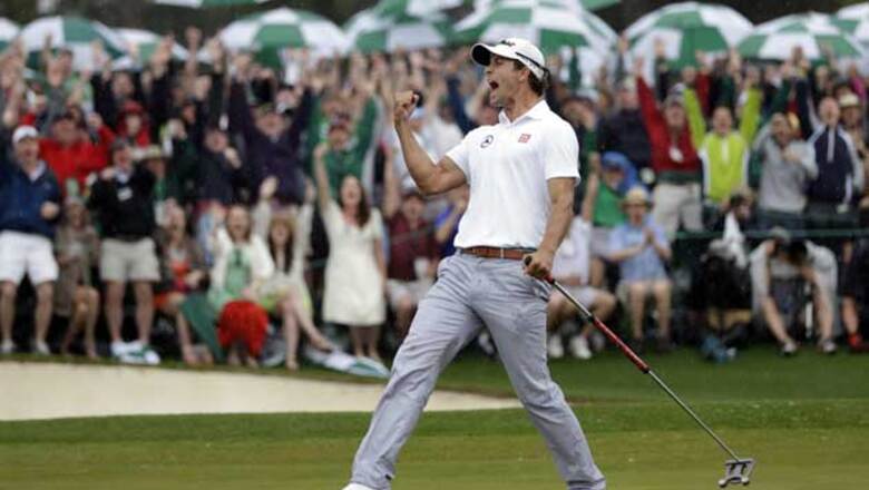 Adam Scott becomes the first Australian to win Masters