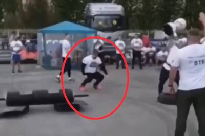 Shocking Video Of Powerlifter Dying After Lifting 80Kg At Strongman Competition Emerges