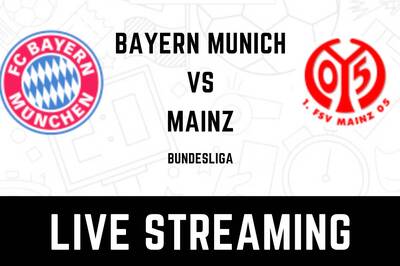 Bundesliga 2021-22 Bayern Munich vs Mainz LIVE Streaming: When and Where to Watch Online, TV Telecast, Team News