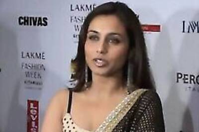 SRK tops Rani Mukherjee's list of favourites