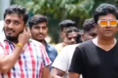 Actor Shiva Rajkumar Visits Sets Of Martin, Conveys Best Wishes