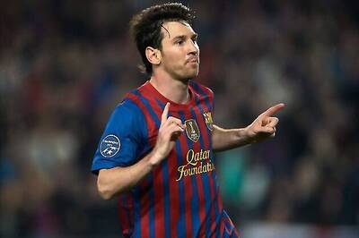Messi sets Champions League scoring record