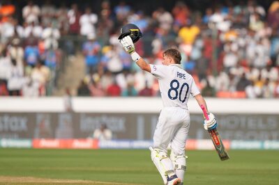 England Make Sweeping Gains on Slow Hyderabad Track