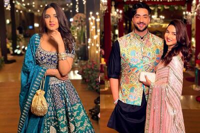 Jasmin Bhasin Stuns Aly Goni With Her Gorgeous Photos from Rahul-Disha's Wedding