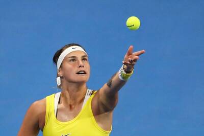 Tennis: Aryna Sabalenka Advances to 2nd Round in Lexington as WTA Tour Returns to US