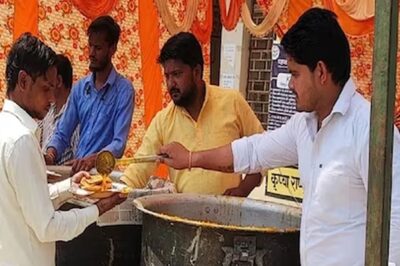 Watch: Bhandara Service Turns Nightmare As Snake Found In Vegetable Curry