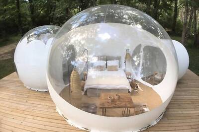 Luxurious Glamping Experience in French Wine Country Allows You to Sleep Under The Stars