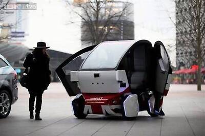 Driverless cars hit Britain's public roads for the first time