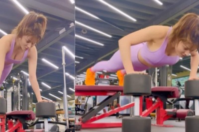 Urvashi Rautela Serves Major Fitness Goals As She Enjoys A Quick Workout Session, Watch Video