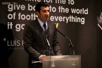 Luis Figo proposes expanded World Cup, spreading more FIFA cash