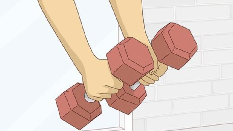 How to Do a Front Dumbbell Raise