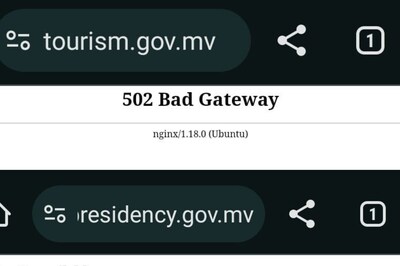 Maldives Govt Websites Restored after 'Unexpected Technical Disruption'