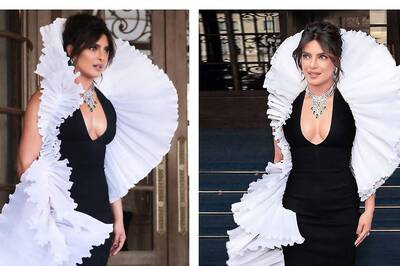 Priyanka Chopra Catches Everyone's Attention With Her Bold Black Gown; Fans Say 'She Belongs To a Museum'