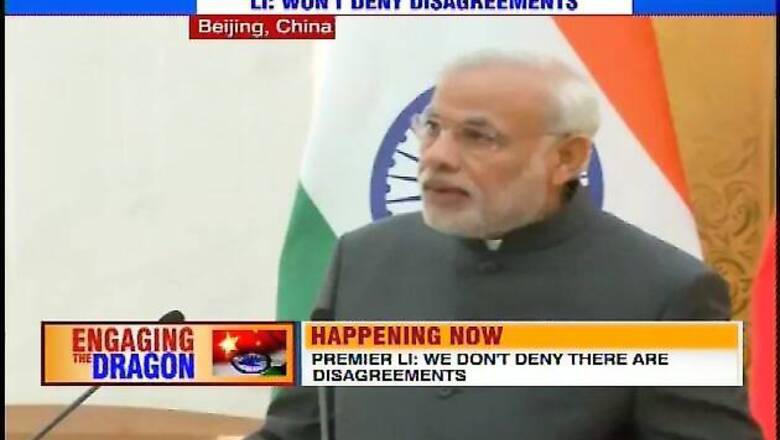 Full text: Modi's statement after signing of 24 agreements between India, China