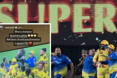 CSK Win IPL 2023: What a Champion! Virat Kohli Turns Fanboy in Praise for MS Dhoni and Ravindra Jadeja