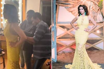 When Sunny Leone's 'Army' Battled to Zip Her up