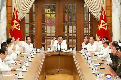 N. Korean Leader Calls For Readiness Against Virus, Typhoon