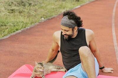 Farhan Akhtar Treats Fans To Adorable Pic With His Pawsome Workout Partner; Check Here