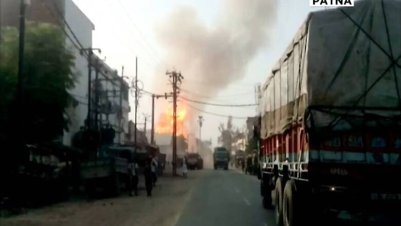Fire in Patna Storage Unit Triggers Serial Explosion of LPG Cylinders