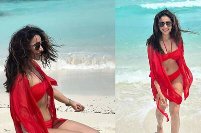Rakul Preet Singh Is An Absolute Vision In A Sultry Red Bikini, See Photos
