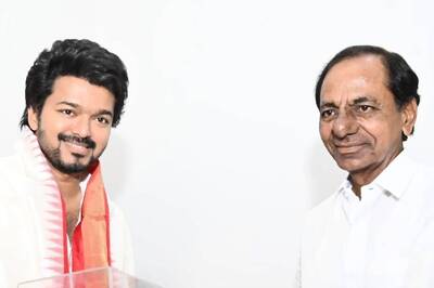 Actor Vijay Meets Telangana CM In Hyderabad,  KCR Calls It 'Courtesy Call'