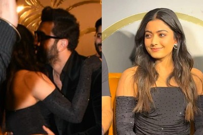 Ranbir Kapoor Greets Rashmika Mandanna With a Kiss On Her Cheek at Animal Success Party, Watch Video