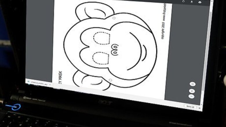 How to Make a Monkey Mask