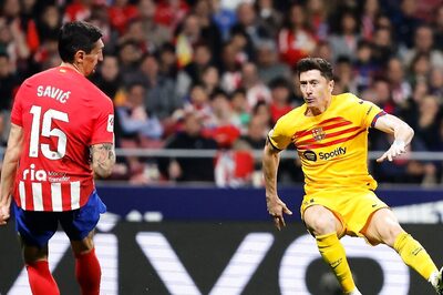 La Liga: Lewandowski Helps Barcelona Notch Dominant 3-0 Win Over Atletico Madrid To Stay Alive in Title Race