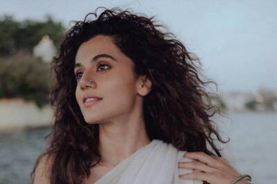 Taapsee Pannu Drops A New Photo, Looks Ethereal In A White Sari; See Here