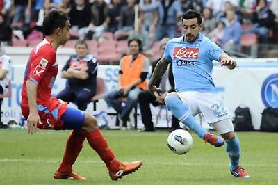 Catania hit back to draw 2-2 at Napoli