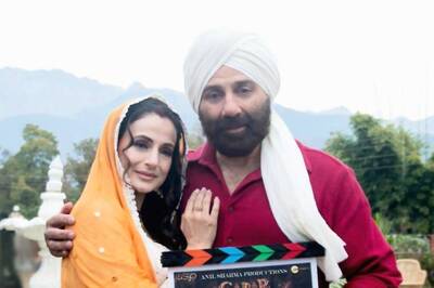 Sunny Deol, Ameesha Patel Film Gadar 2 Romantic Scene in Gurudwara; Spark Controversy