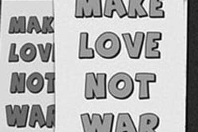 Soldier's mission: Make love, not war