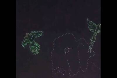 Watch: Vantara in Focus as Jamnagar Sky Dazzles With Drone Show For Anant Ambani-Radhika Merchant's Pre-Wedding Bash