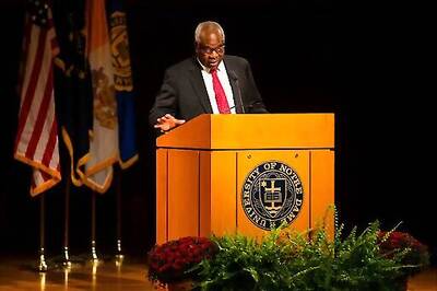 Clarence Thomas Criticizes Judges For Veering Into Politics