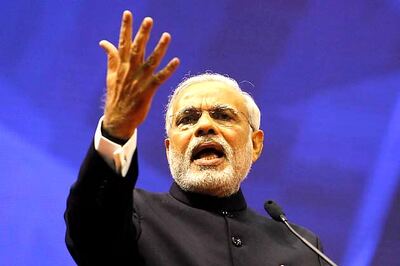 Narendra Modi's spectacular win a big news in USA, UK media