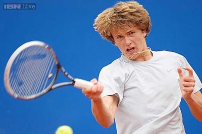 17-year-old Alexander Zverev reaches Hamburg semi-finals