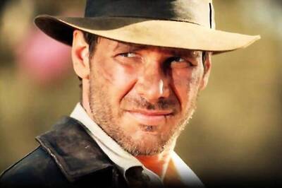 It's bizarre! Harrison Ford pierces Jimmy Fallon's ear on a TV show