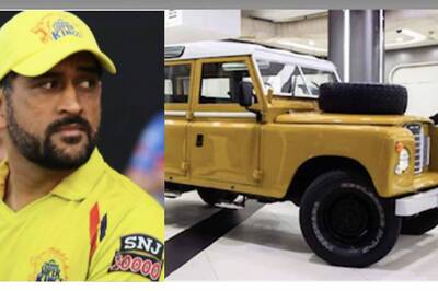 MS Dhoni Buys Vintage Land Rover 3, Adds Classic SUV to His Dream Garage