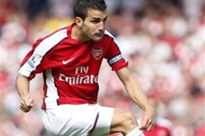 Arsenal's Fabregas out of Champions League playoff