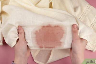 How to Get a Red Wine Stain out of a White Linen Shirt