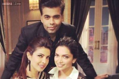 Priyanka, Deepika come together for 'Koffee with Karan'