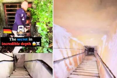 Watch: Content Creator Climbs Down Endless Stairs Of An Abandoned Narrow Tunnel